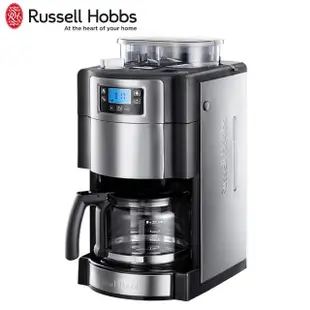 【Russell Hobbs 羅素】全自動研磨咖啡機(20060-56TW豆/粉兩用機)