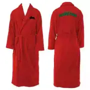 NRL Long Sleeve Bath Robe - South Sydney Rabbitohs - Dressing Gown - Adult