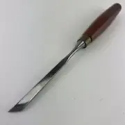 VINTAGE MARPLES M2- 3/8'' SKEW CHISEL WOOD SCULPTURE CARVING CHISEL UK NOS