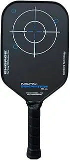 Engage Pursuit Pro1 Innovation Pickleball Paddle - Power & Spin with SpinCore Technology, 12.7mm or 15.2mm Power Flex Core, Raw Toray T700 Carbon Fiber
