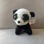 Aurora World Panda Plush 5" Hao Kan Dreamy Eyes Stuffed Animal New With Tags