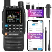 TD-H3 GMRS Radio Multi-Band Receiving Long Range Walkie Talkies,USB-C Programing