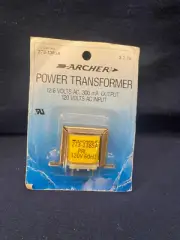 Radio Shack Power Transformer 12.6V 300mA Printed Circuit Board Mount Terminals