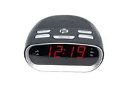 PYE AM FM Alarm Digital Clock Radio w LED Display Snooze for Bedside Table