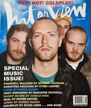 COLDPLAY August 2003 INTERVIEW Magazine PHARRELL /MANDY MOORE /JEWEL / SEAL /New
