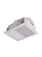 Thermalite Pro Mini 3-in-1 Bathroom Heater, Exhaust Fan and LED Light in White