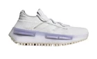 9 - ADIDAS Originals Men's NMD S1 Shoes, Cloud White/Cloud White/Light Purple