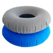 2 Pack Donut Pillow, Donut Cushion Seat, Inflatable Ring Cushion with A Pump,...