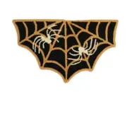 Loloi Halloween Spider Web hand hooked scatter Rug 20 x 32 in