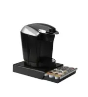 Mind Reader Coffee Pod Drawer Storage for K-Cups Hold 30 Coffee Pods Black