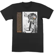 Carter the Unstoppable Sex Machine Unisex Adult Sheriff Fatman T-Shirt Black M