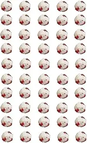 DINGO GOOF Ball Bulk LOT Packs Low Fat High Protein Quality Rawhide Dog Treats(Small - 1.5 inch 50 Goof Balls)