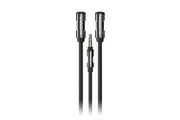 Monster Mini 1-2 Stereo Audio Cable - 0.15m MTESMINISPLIT.15M