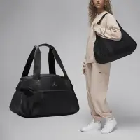 在飛比找Yahoo奇摩購物中心優惠-Nike 旅行袋 Jordan Alpha 黑 銀 多夾層 