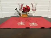 Mikasa crystal candlesticks Sonnet