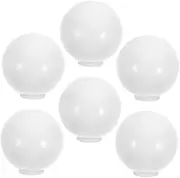 iplusmile 6pcs Led Anti-Fog Diffuser Globes Round Light Covers for Led Bulbs Easy Install Lampshade for Globe