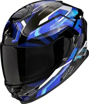 Scorpion EXO-GT SP Air Augusta, full face helmet , color: Black/Grey/Blue , size: XXL