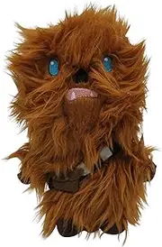 Star Wars Plush Chewbacca Figure Dog Toy | Soft Star Wars Squeaky Dog Toy | Medium