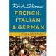 Rick Steves’ French, Italian & German Phrase Book