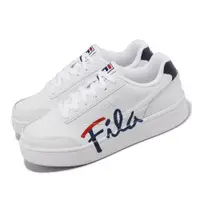 在飛比找PChome24h購物優惠-Fila 斐樂 休閒鞋 Court LUX Premium 