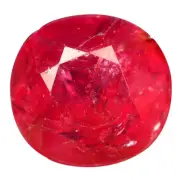 1.06 Ct. Top Quality Unheated Intense Red Ruby Gemstone WITH GLC CERTIFY