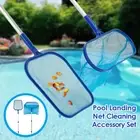 Pool Leaf Net Telescopic Fine Mesh Pool Leaf Skimmer Portable Handheld grQlm