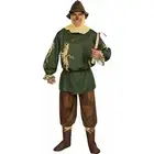 The Wizard of Oz Scarecrow Adult Costume Standard Yellow Brick Road Dress Up