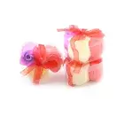 3Pcs/Box Colorful Scented Petal Bath Body Paper Soap Rose Flower Favor Decor _se