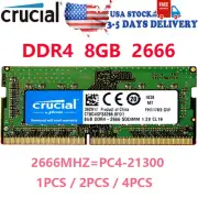 Crucial DDR4 32GB 16GB 8GB 2666MHZ PC4-21300 memory SODIMM Laptop RAM Notebook