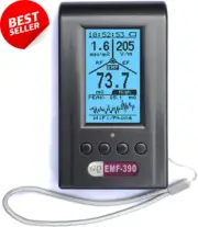 EMF-390 Multi-Field Radiation Meter 3-in-1 EMF ELF RF Detector with Data Logger