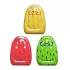 Inflatable Pool Hammock Relaxing Pool Float Mat Fruit Shape Pool Rafts for