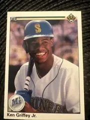 1990 Upperdeck Ken Griffey jR. With Six Card Bundle( 7 Total Cards)