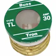 (20)-Bussmann 30A BP/TL Time-Delay PlugFuse Kitchens Workshops Garages. BP/TL-30
