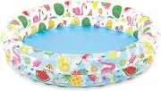 Intex Inflatable Stars Kiddie 2 Ring Circles Swimming Pool (48" X 10")