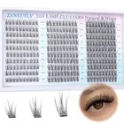 Lash Clusters Wispy Eyelash Clusters C Curl Individual Lashes Natural 300Pcs ...