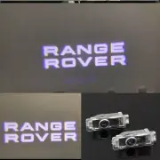 2Pcs HD LED Laser Projector Door Courtesy Lights For Land Rover LR2 LR3 LR4 (for: Land Rover)
