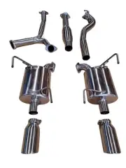 ULTREX ULTIMATE CAT BACK EXHAUST SUBARU WRX SPORTSWAGON MY22+ CHROME TIPS