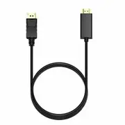 Displayport DP to HDMI Cable Male to Male Video Adapter - Display Port Converter 4K Ultra HD