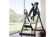Everfit Inversion Table Gravity Exercise Inverter Back Stretcher Home Gym Grey