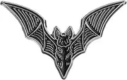 [Generic] Halloween Brooch,Bat Brooch,Halloween Bat Brooch Pins,Bat Enamel Pins,Gothic Batwing Rhinestone Crystal Brooch Pins for Women Girls,Halloween Bat Wing Animal Brooch Pin