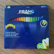 Prang Professional Colored Pencils, 3.3 Millimeter Cores Assorted 50ct New