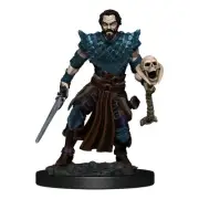 Dungeons & Dragons - Premium Human Warlock Male Miniature - WizKids Games