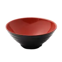 在飛比找PChome24h購物優惠-雙色拉麵小碗公/拉麵碗/美耐皿碗(2入組)