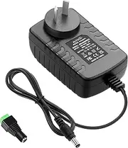 ALITOVE 5V 3A 15W AC 220V~240V to DC Power Supply Adapter Converter 5.5X 2.5mm 5.5x2.1mm Plug for WS2812B WS2811 WS2801 SK6812 LED Pixel Strip Light CCTV Camera Security System（AU Plug）