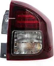 Car Tail Lights Compatible With Jeep Compass 2014-2017 Rear Bumper Light Tail Stop Brake Lamp Turn Signal Warning 5272908AA 5272909AB(Right)