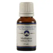 Essential Therapeutics Pure Essential Oil Diffuser Blend Meditation 15 ml