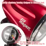 mini LED light spot beam red housing 22- 25mm dia. bar fits truck van Wagon