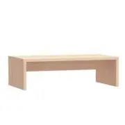 Monitor Stand Riser Computer Laptop TV Desktop Table Storage Shelf Wood 50cm