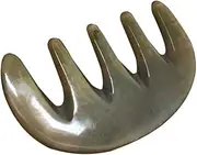 Ipetboom Scalp Brush Comb Ox Horn Five-claw Massager Skin-friendly Handmade for Hair Care