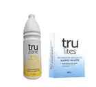Truzone 4% 13vol Cream Peroxide & Trulites Rapid White Powder Hair Bleach 80g